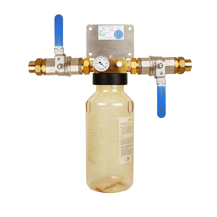 : Secretion trap Small laboratory plant