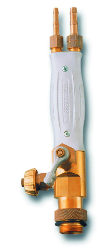 Handgriff Megamax, Brenngas