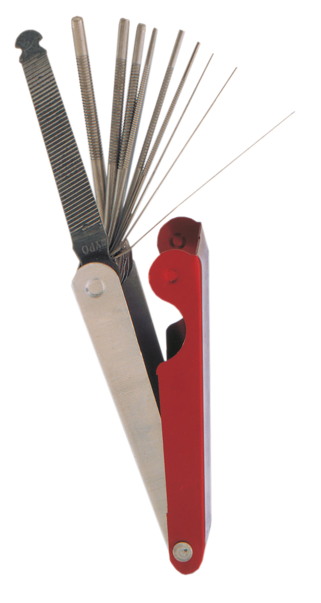 Satz Düsennadeln im Etui