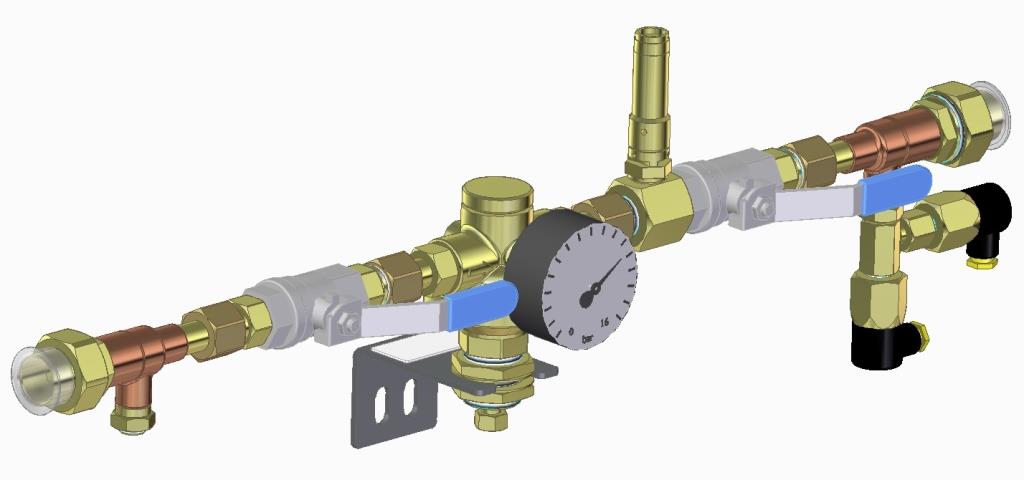 Druckminderereinheit  5 bar AIR