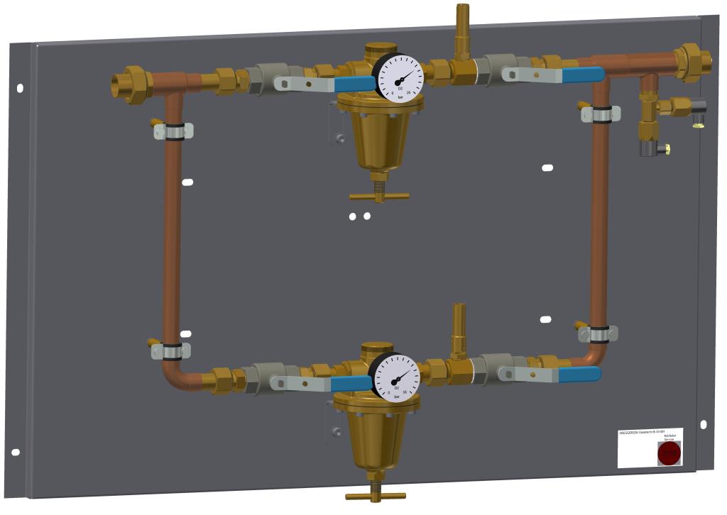 Druckminderereinheit, AIR, Gr. 2, 8bar